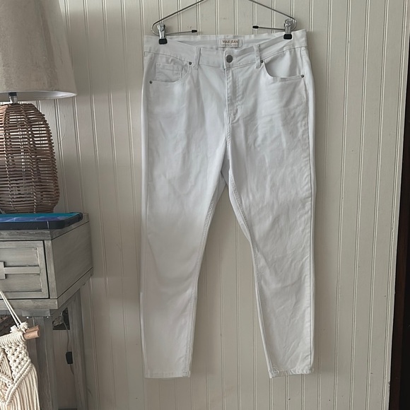 Like new! Wax Jean White Jeans sz 16 - Picture 3 of 14